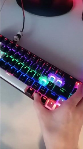 how to change the light modes on your keyboard