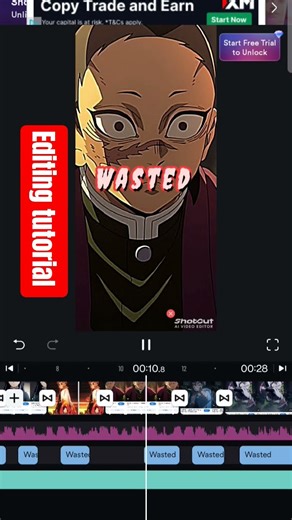 Editing tutorial shortcut #shotcut#edit#Varun#demonslayeredit