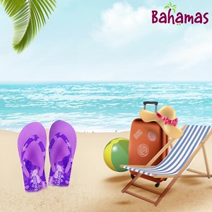 Just flip your stressful mood with Bahamas’ comfortable and stylish flip flops. #KeepChillinKeepFlippin | Bahamas Footwear