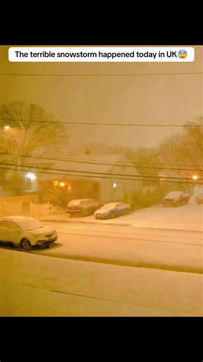 Severe Snowstorm Hits the UK Today