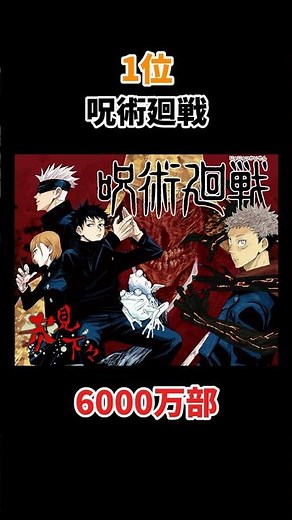 【少年ジャンプ歴代作品】20巻発売時の国内累計発行部数ランキング【TOP20】※動画作成時、公式発表分のみ対象