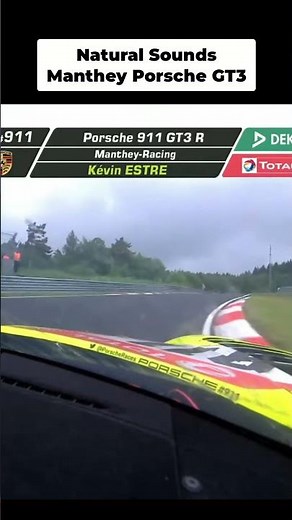 Kevin Estre Manthey Porsche Onboard Nurburgring 204HR #nurburgring #n24