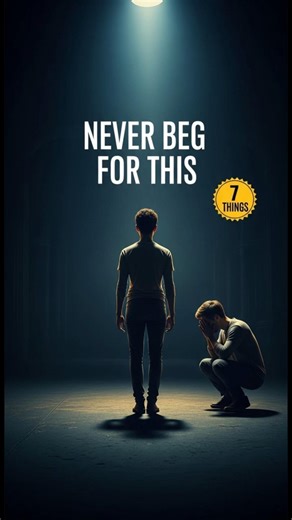 7 Things You Should Never Beg For