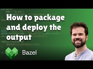 How to package and deploy the output of a bazel build action