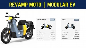 Revamp Moto an EV Startup Raised 1 Crore | Revamp Mitra, RM25 Modular EV - Shark Tank India