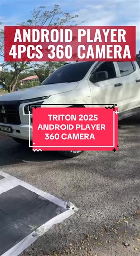 🚗MITSUBISHI TRITON 2025 — Android Player With 360 Function — Audiobahn 4Pcs 1080P 360 Camera — triton oem Android Casing #unionalexautotrim #brunei🇧🇳 #Miri #fyp