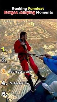 Funniest Bungee Jump Fails 😂 (Wait for the Last One)