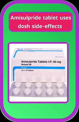 Amisulpride Tablet | Uses, Dosage & Side Effects Explained#healthtips