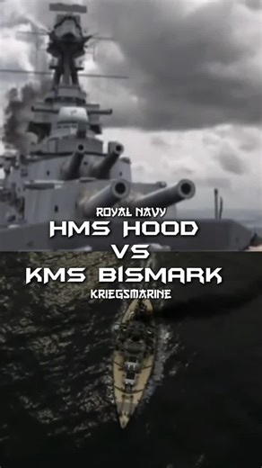 KMS Bismarck vs HMS Hood: Naval Warfare Showdown