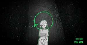 Animated Audio Spectrum Music Visualizer