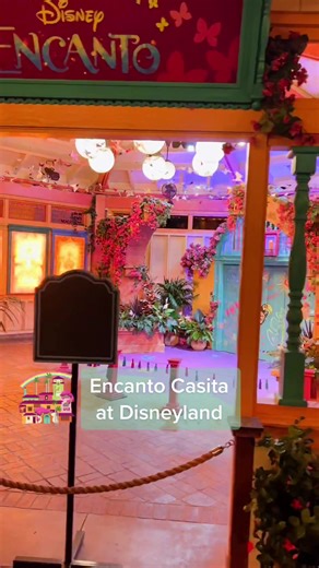 Glowing Doors at Disney California Adventure - Encanto Casita Tour