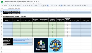 Locked Google Forms for Collecting Student Drafts