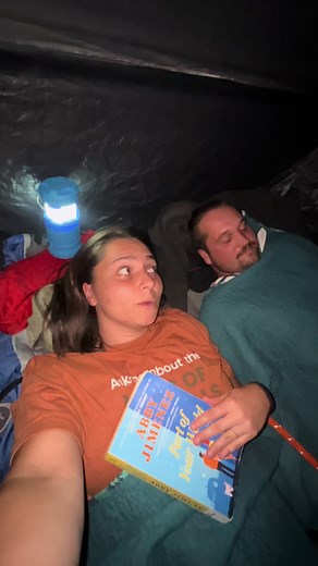 Camping at every state park series! Except it’s just realistic camping with a crazy dog🥲🫠 #camping #stateparks #fyp