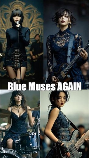 Blue Muses Again | Neon Muse Lab