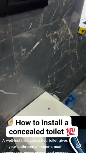 180K views · 1.6K reactions | How to install a concealed toilet  #howto #toilet #installation | RB Plumbing Experts | Facebook