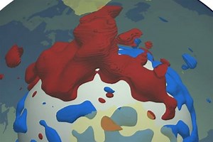 Blobs of rock beneath Earth's surface may belong to ALIEN planet, study claims