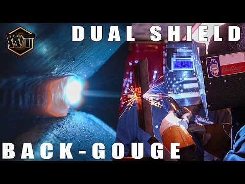 2G Dual Shield Welding | Back-gouge featuring Weld.Com