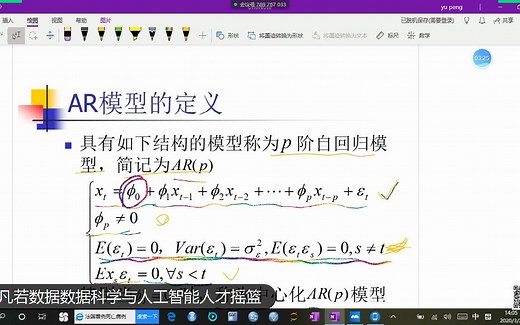 第三章平稳时间序列分析3之AR模型1
