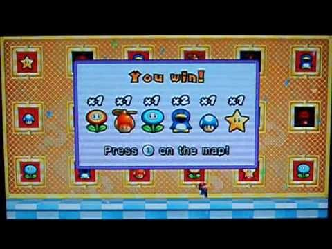 New Super Mario Bros. Wii Perfect Power-up Panels