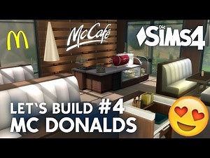 McDonald's bauen #4 | Die Sims 4 Let's Build zum Restaurant mit Gaumenfreuden
