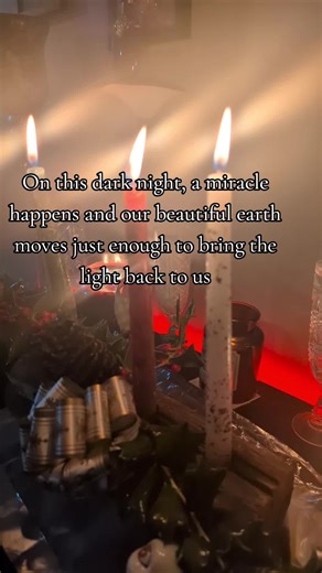 Don't make fun of my yule log, she's old. #witchesoftiktok #witchcraft #witch #witchtok #yule