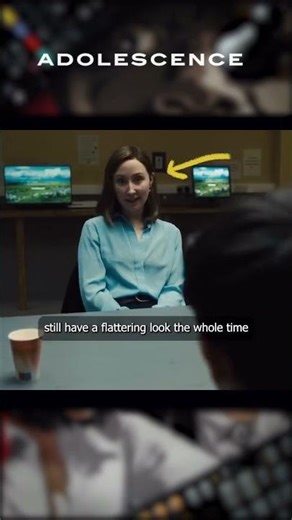 Creative lighting technique in Adolescence #cinema #technicalanalysis