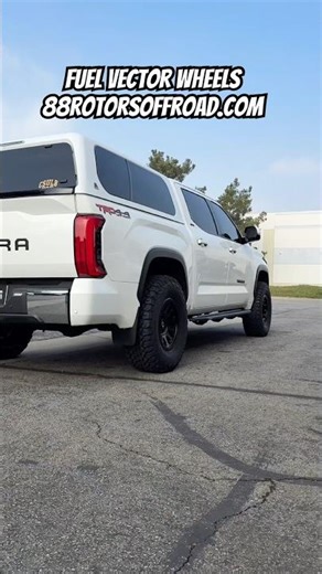 Toyota Tundra on Westcott Designs Lift & Fuel Vector Wheels #88rotorsoffroad