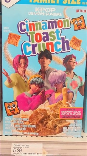 Soda Pop Cinnamon Toast Crunch #kpop & Lucky Charms Demon Hunters