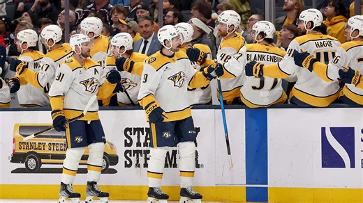 Forsberg punches PPG home down low