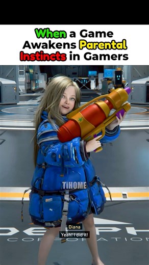 When a Game Awakens Parental Instincts in Gamers - PRAGMATA