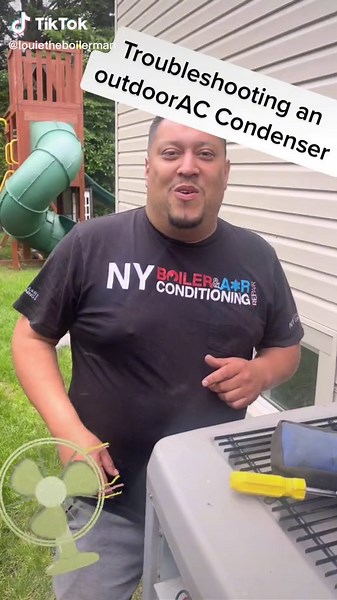 Troubleshooting an Outdoor Air Conditioning Condenser