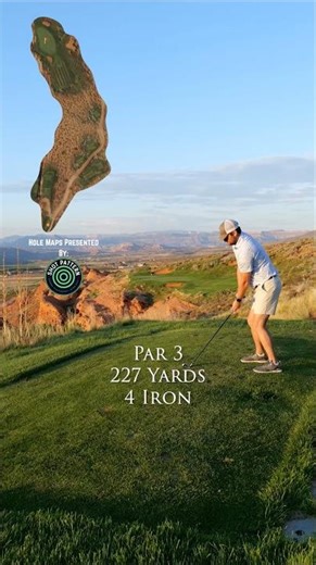 Sand Hollow Golf Resort 15th Hole #shorts #golf