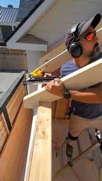 Adding The Roof To The Baby Shed