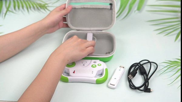 Case Compatible with Leapfrog LeapLand Adventures & for PAW Patrol Learning Video Games. Toy Storage Carrying Holder for Leap Frog leapster Game System Video, Batteries and USB Cable (Box Only)