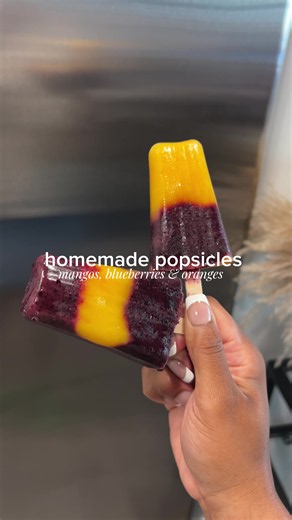 Homemade No-Sugar Popsicles: Summer Healthy Smoothie Treats