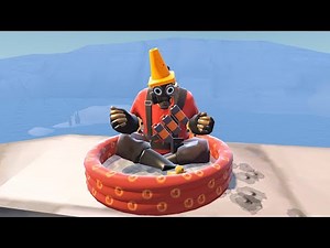 Встретил Безумную фанатку Pyro в Team Fortress 2