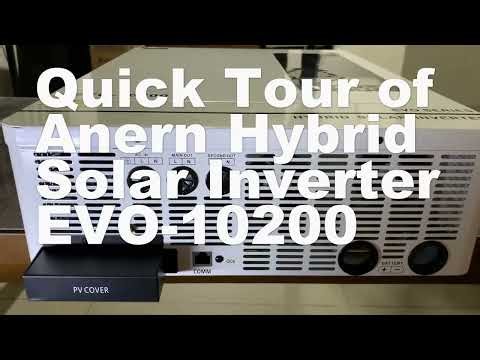 Quick look at Anern EVO-10200 Solar Hybrid Inverter