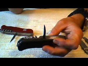 Victorinox Forester VS Victorinox Rucksack.