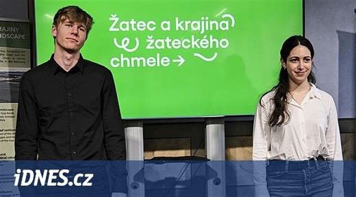 Žatec má novou vizuální identitu. Studenti záměrně vynechali typický symbol