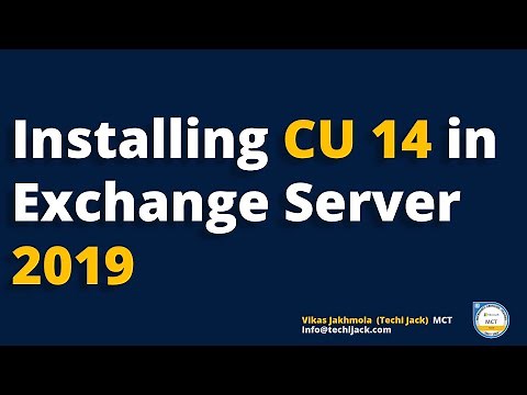 Installing CU 14 Update on Exchange 2019 | Cumulative Update 2024 H1