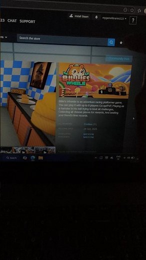 Claim Billie’s Wheelie for FREE on Steam! 🐹🔥 (Permanent) #Steam #Shorts