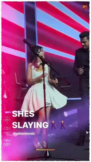 Wait for the high note! Yohani live is fire mix. 🔥