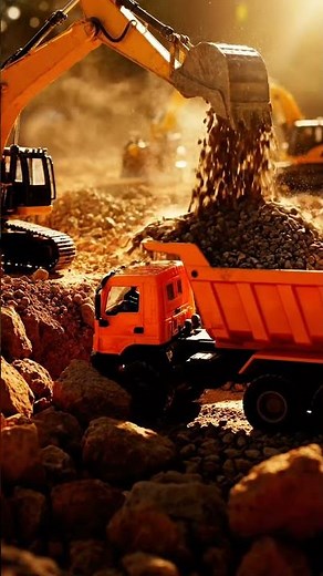 From Giant Excavators to Mini Diggers: Construction Power! 🏗️