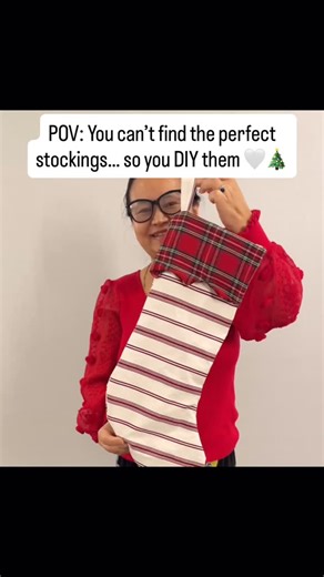 Stop buying Christmas stockings 🎄✂️ Sew your own with this easy tutorial FREE pattern 🤍 Perfect for beginners and made with fabric you already have. Comment stocking for the FREE STOCKING PATTERN. #handcrafted #upcycled #scrapfabricproject #fabricresuse #handmadeholidays #handmadechristmas #diystockings #sewinginspo #handmadestocking #diychristmasdecor #madeformykids #dorcaswreathsandmore #tutorial #sewing | Dorcas Wreaths & More