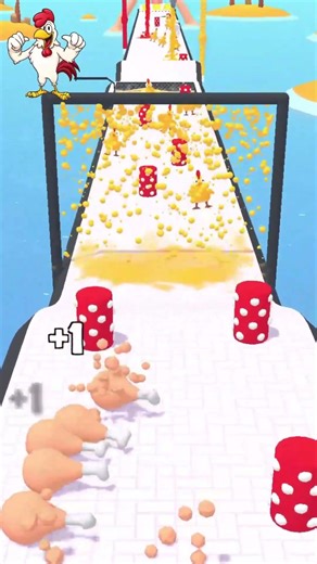 Chicken Leg Piece Run #5 #mcdonalds #games #chicken #funny