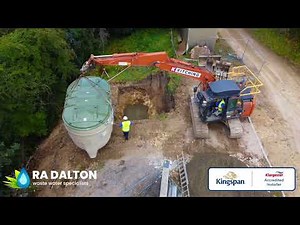 RA Dalton Klargester BioDisc Installation