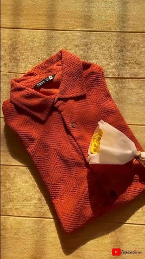 Summer’s Hottest Shirt? Rust Textured Boxy Fit from Locomotive 🔥 #summeressentials #mensfashion