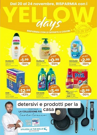 Anteprima Volantino Acqua e Sapone dal 6 novembre 2025 su #anteprimavolantino #acquaesapone