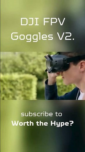 DJI FPV Goggles V2 Review Ultimate Drone Immersion for Thrilling Flights!