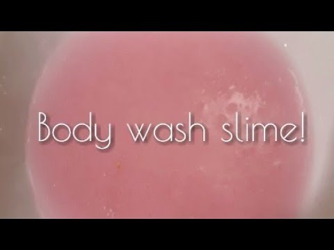 How to make slime with body wash *NO GLUE